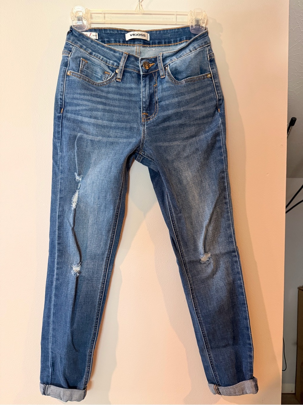 Vigoss Women's Midrise Skinny Jeans